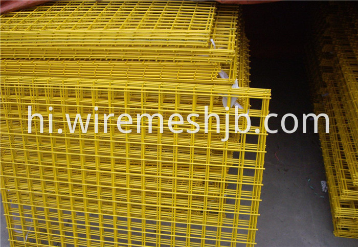 PVC Coated Welded Wire Panels